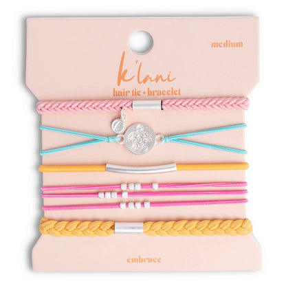Athleisure Bracelet + Hair Tie Set