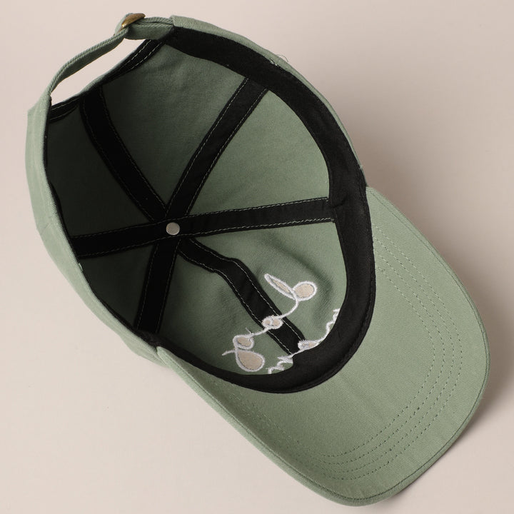 Dog Mom Script Baseball Cap