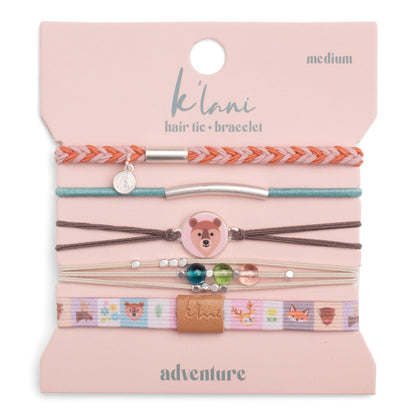 Athleisure Bracelet + Hair Tie Set