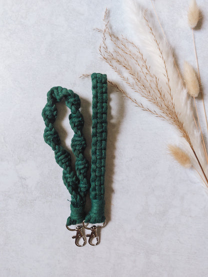 Macramé Wristlet - Fall Colors