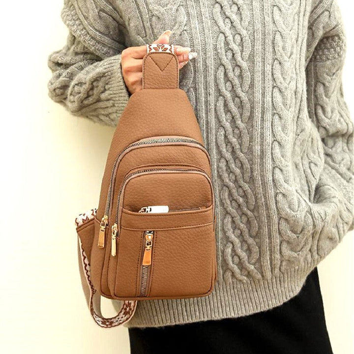 Vegan Leather Sling Bag