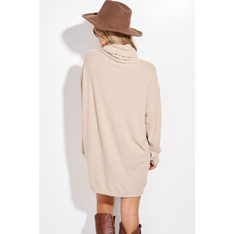 Love Me Turtleneck Sweater Dress
