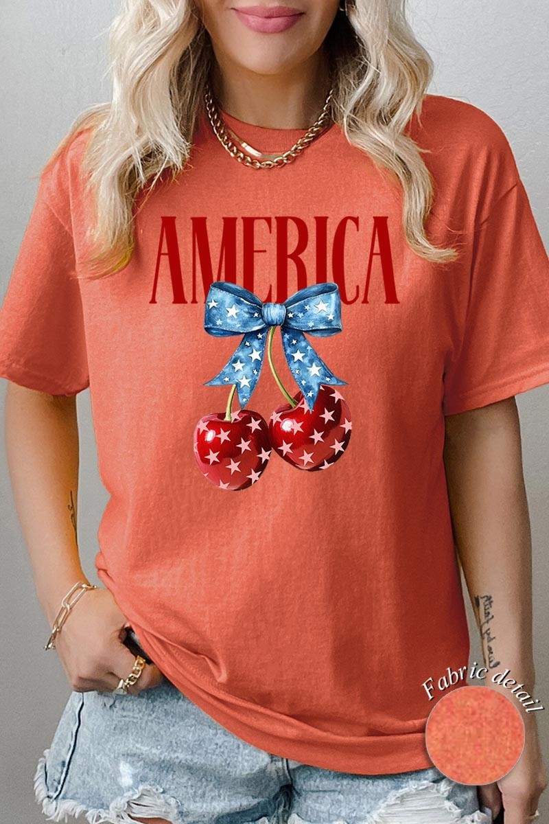 American Cherries Short Sleeve Tee
