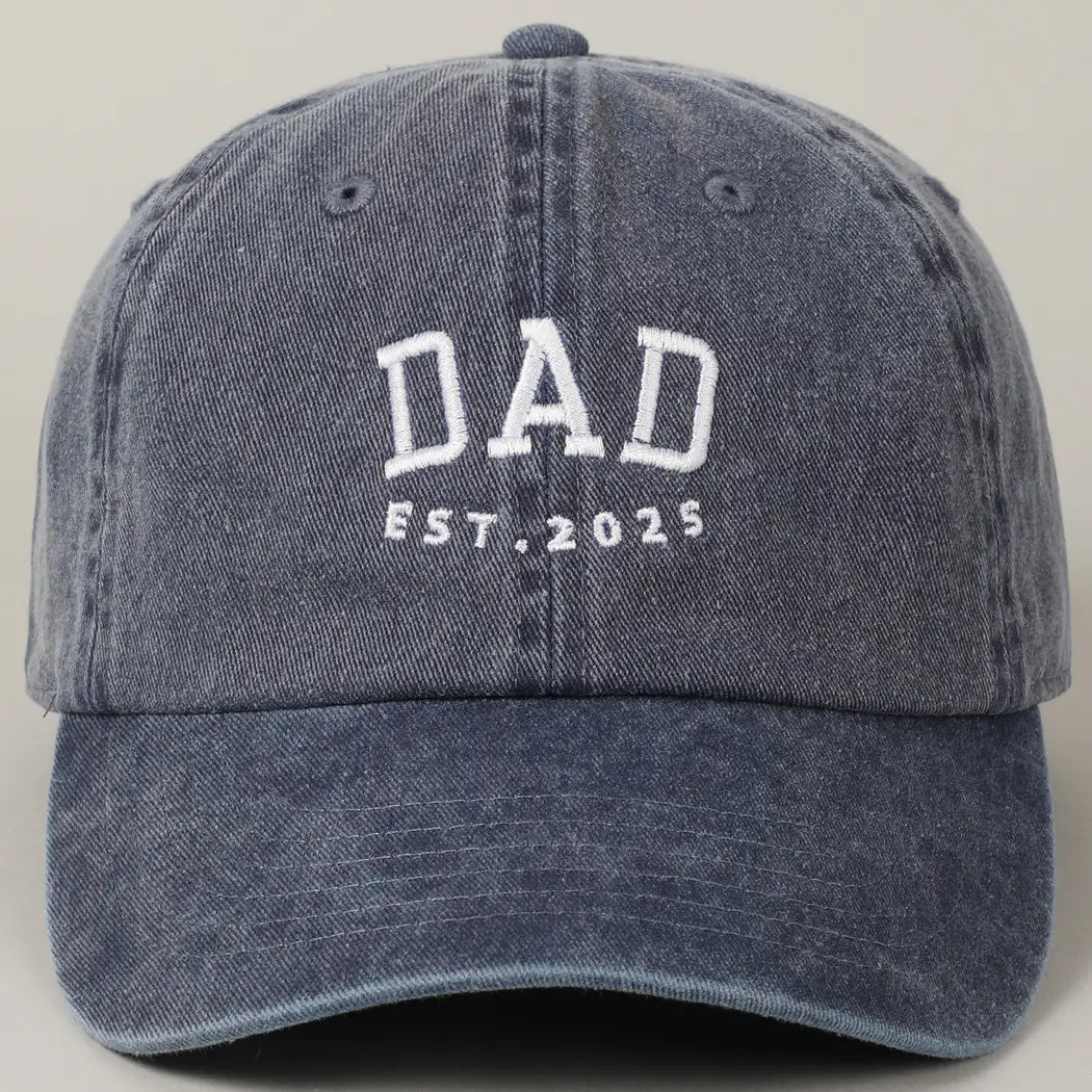 'DAD' Embroidered Baseball Cap