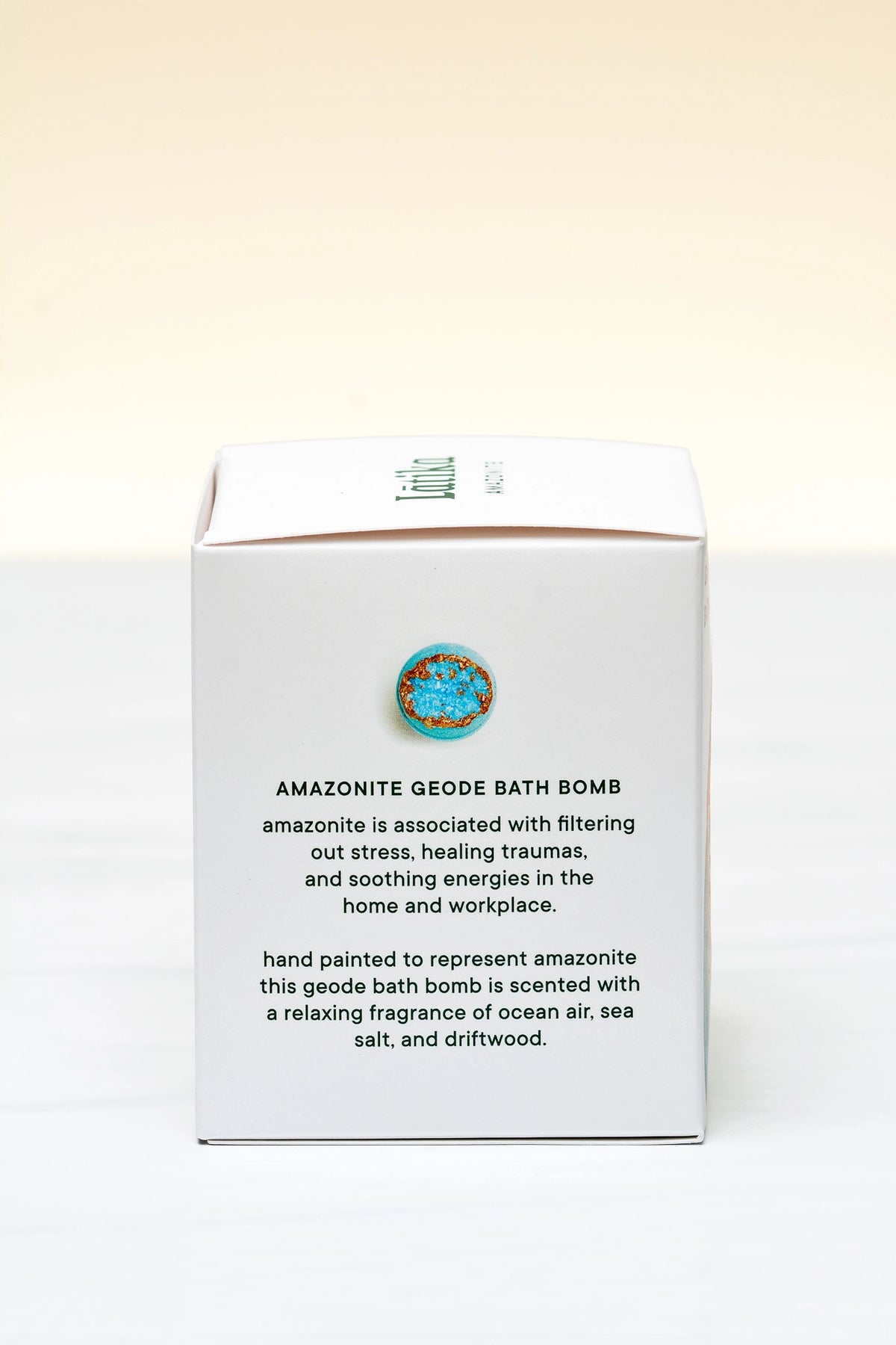 Boxed Geode Bath Bomb - Amazonite