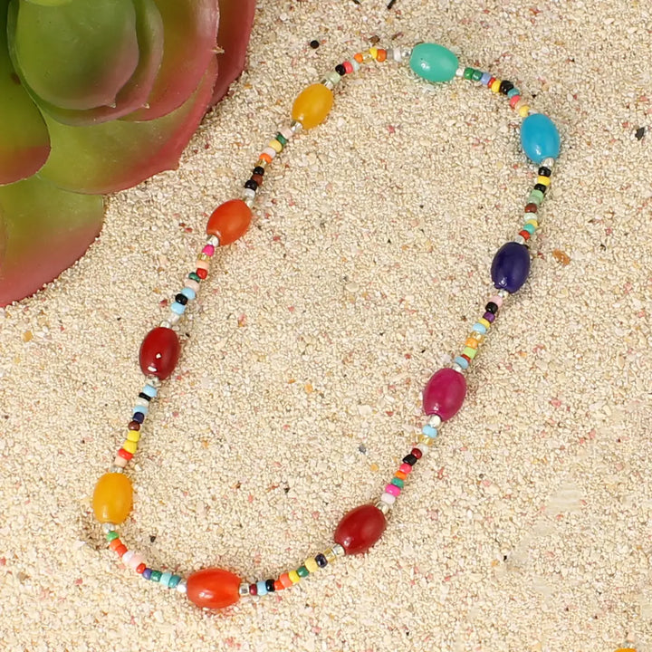 Jelly Bean Stretch Anklet
