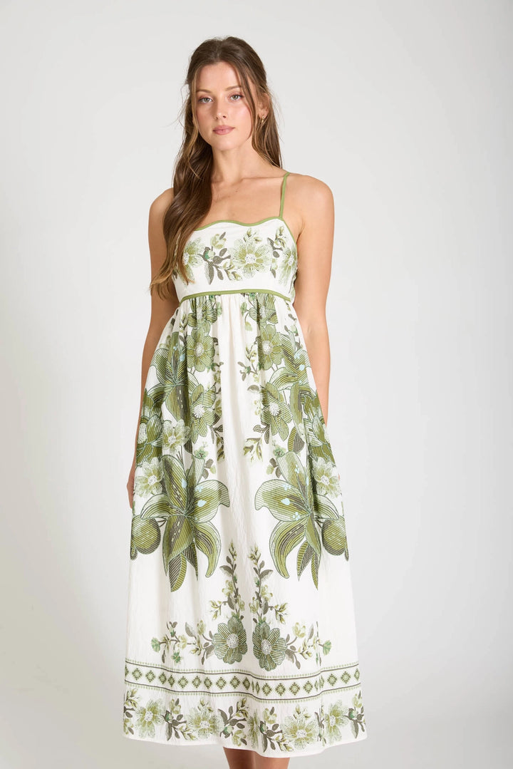 Positano Floral Sun Dress