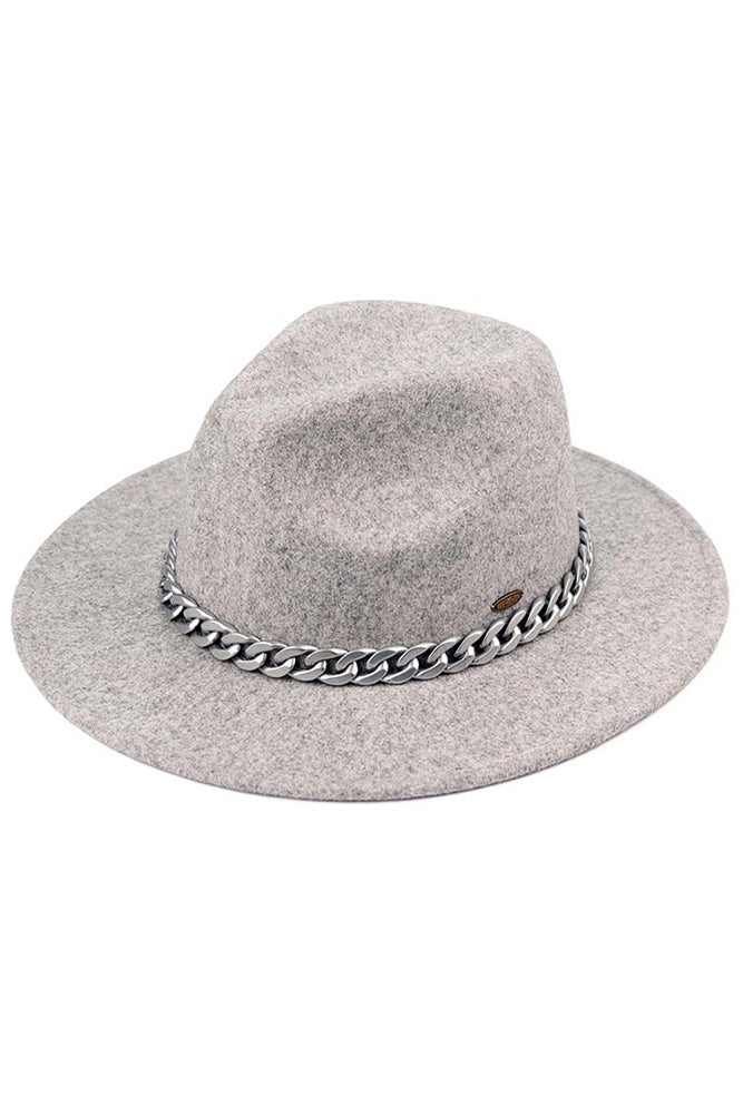 C.C. Vegan Felt Panama Hat