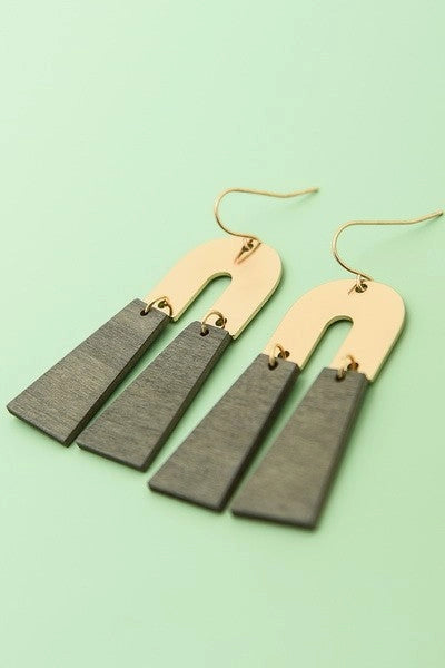 Arch Drop Earrings