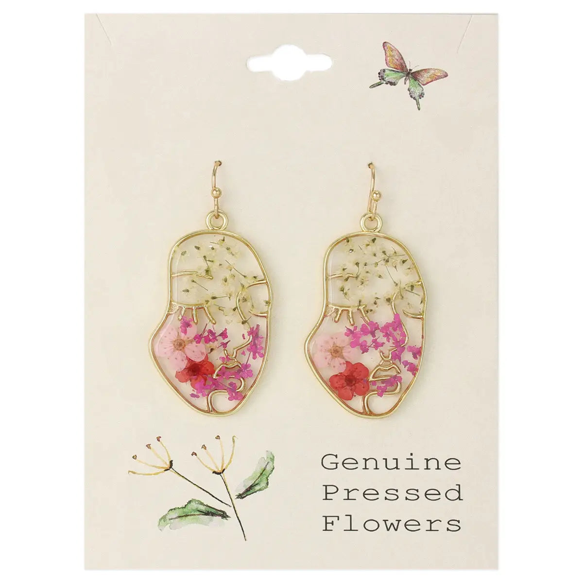 Pressed Flowers Earring Collection
