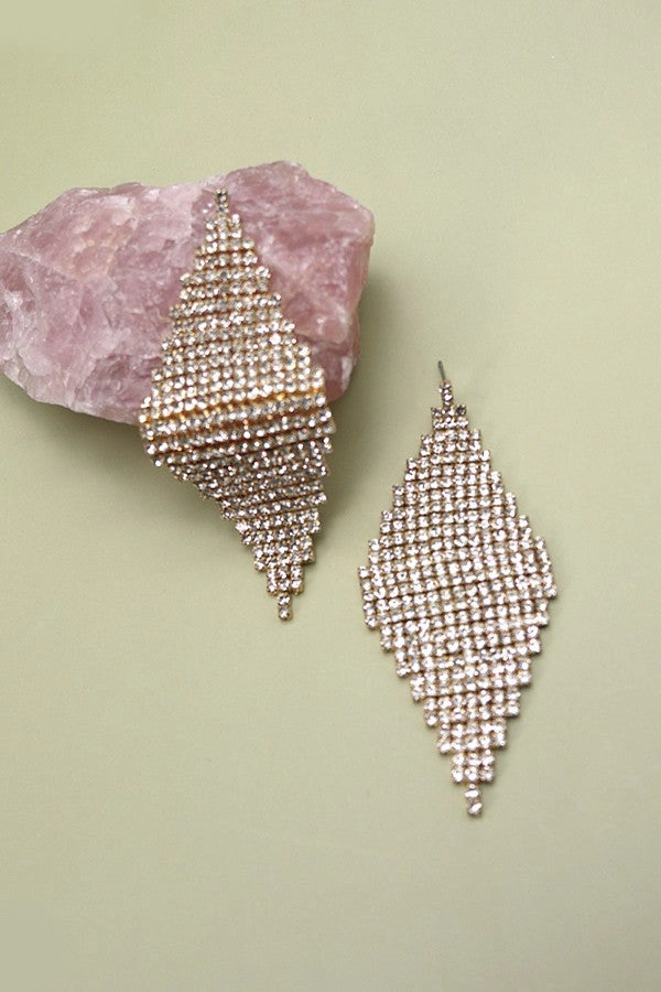 Bejeweled Diamond Dangle