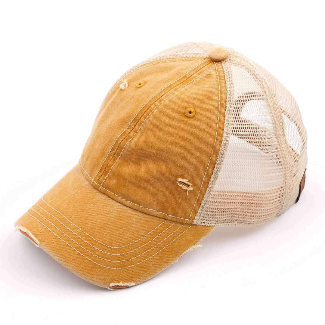 Distressed Baseball Cap