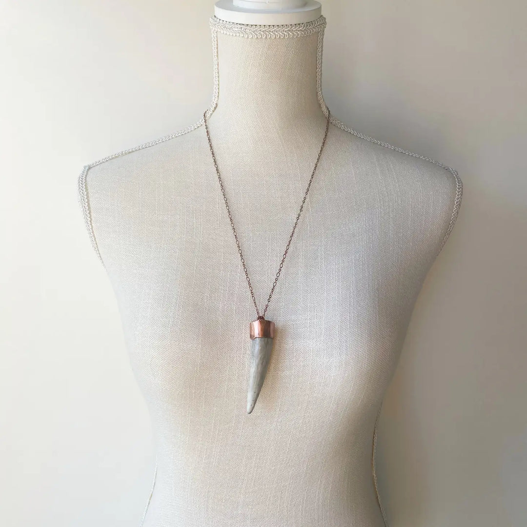 Naturally Shed Antler Necklace