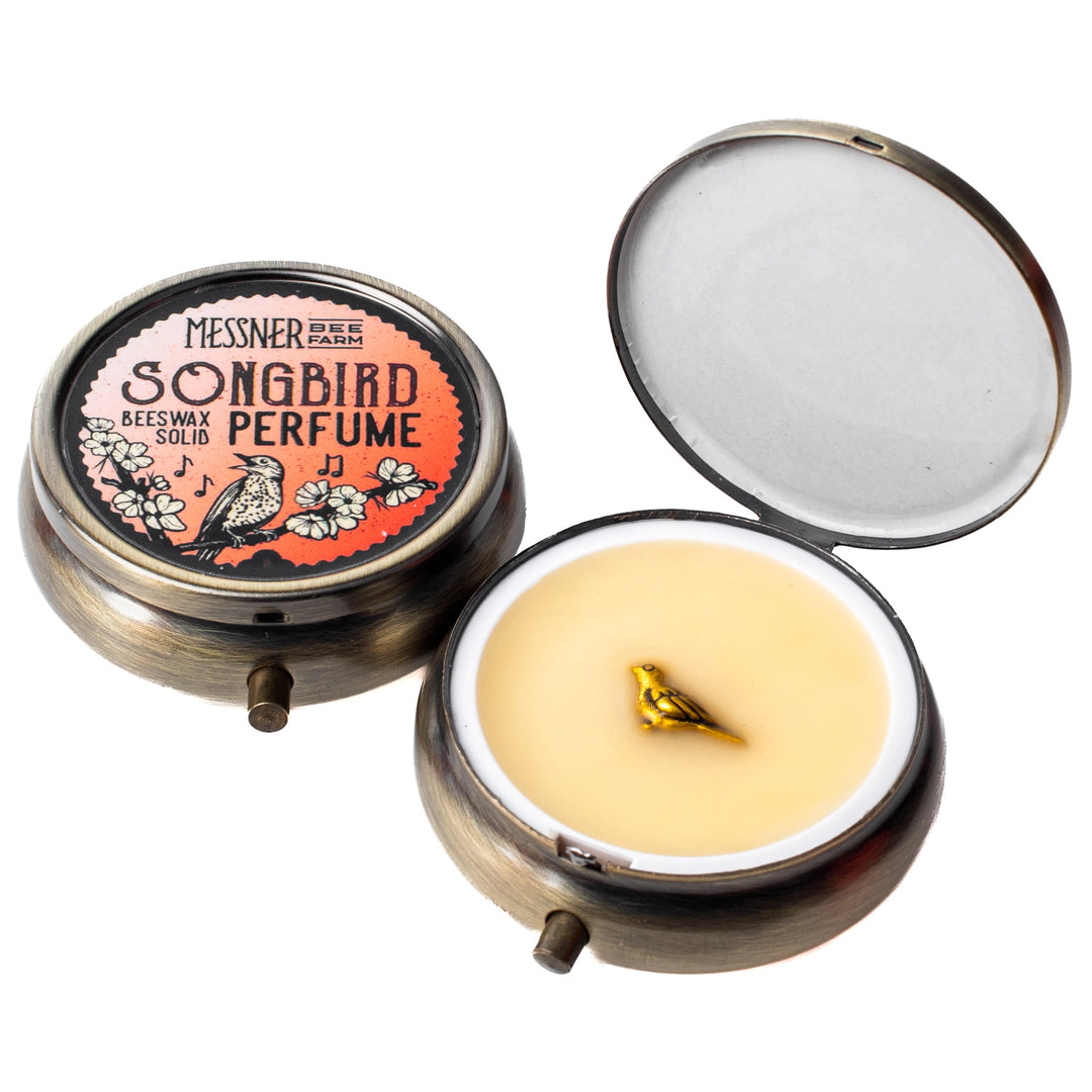 Handmade Solid Perfume With Flower or Bead