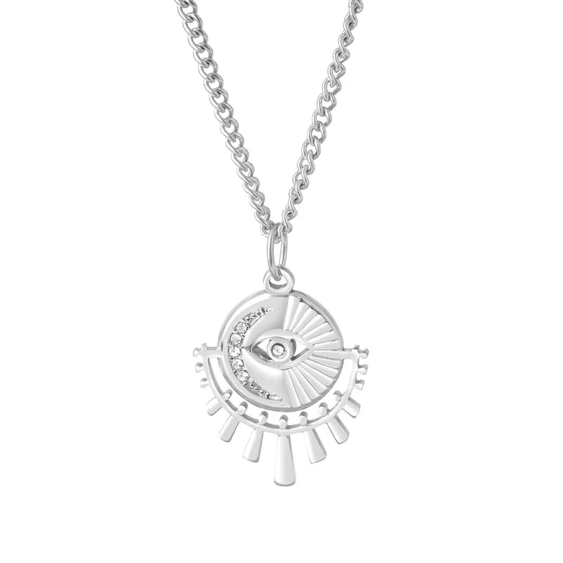 Sun + Eye Pendant