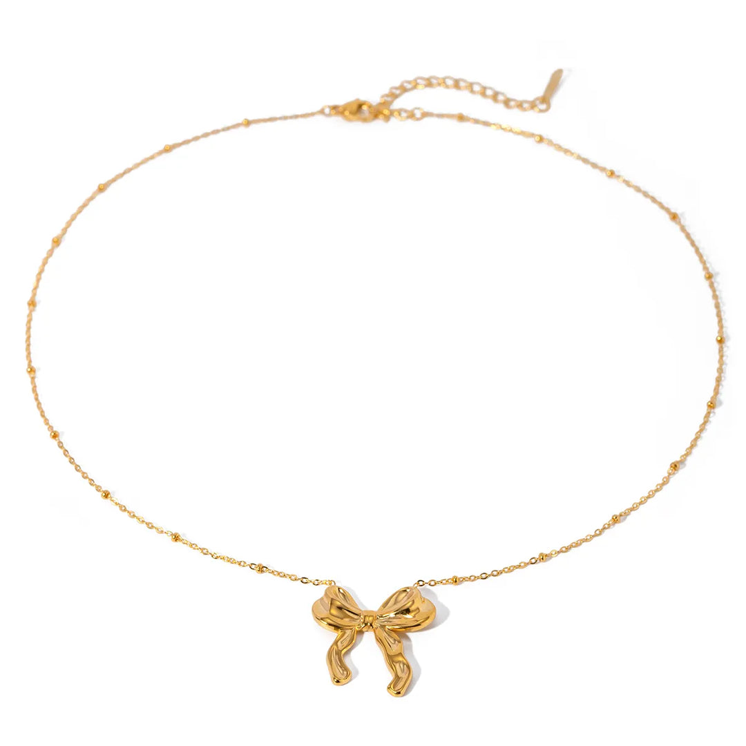 Dainty Bow Knot Necklace