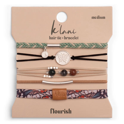 Athleisure Bracelet + Hair Tie Set