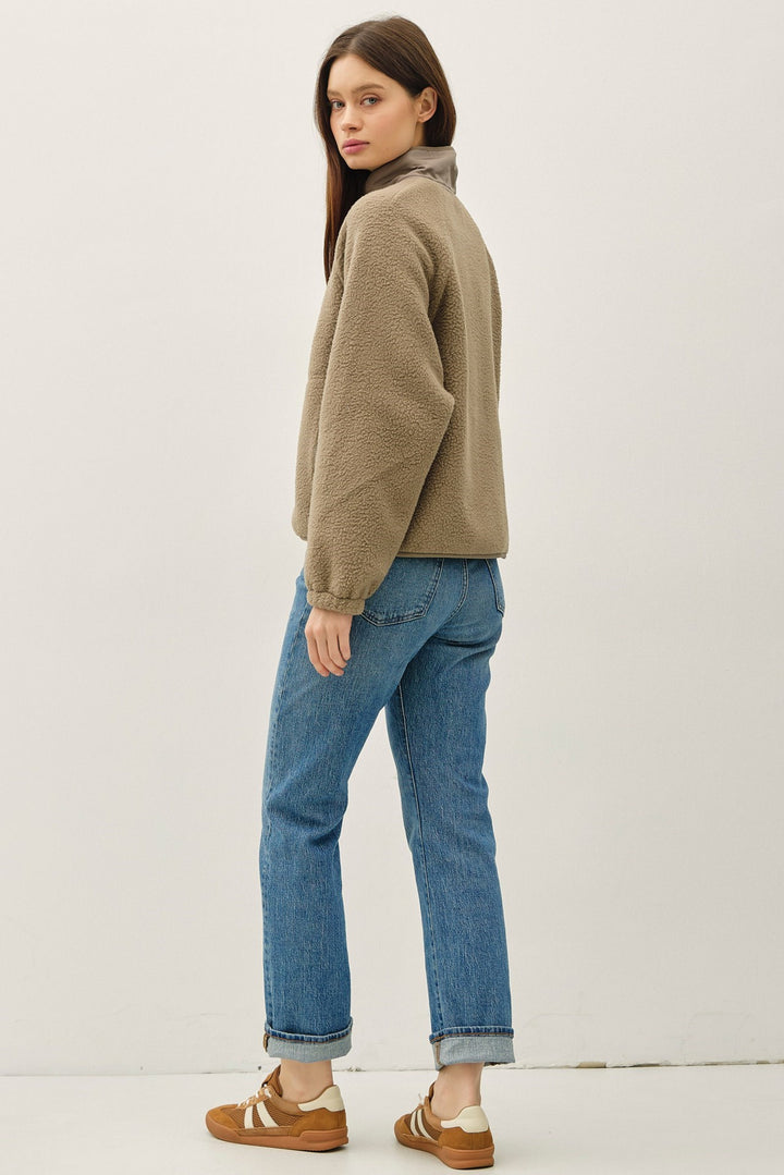 Button Down Fleece Vest