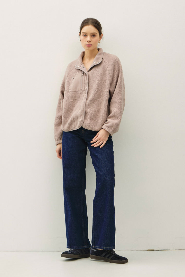 Button Down Fleece Vest