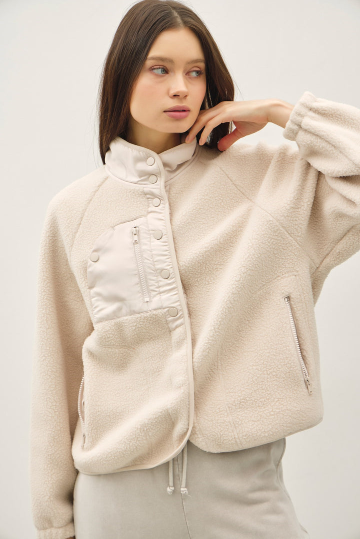 Button Down Fleece Vest