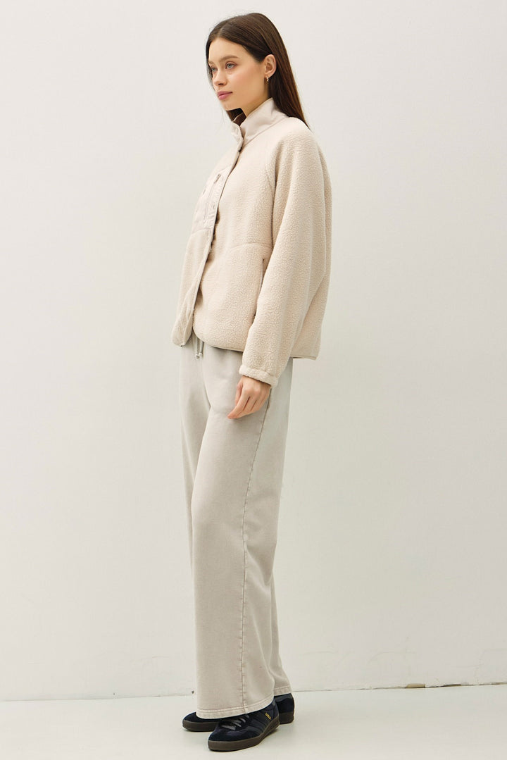 Button Down Fleece Vest