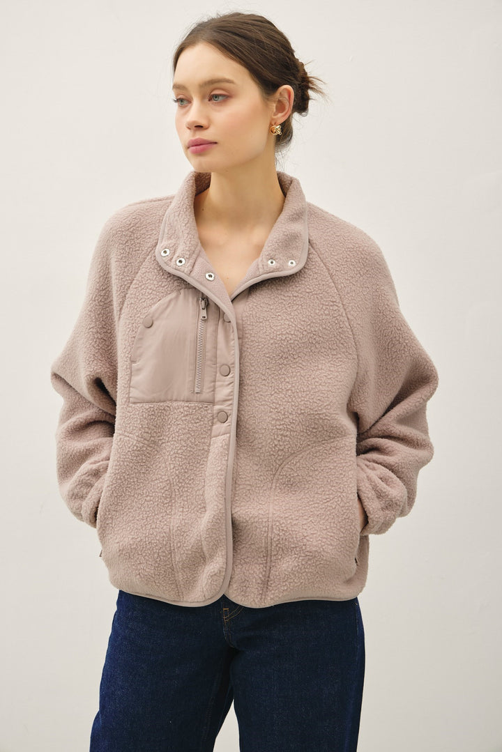 Button Down Fleece Vest