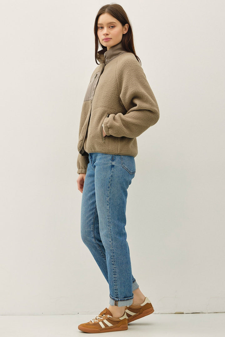 Button Down Fleece Vest