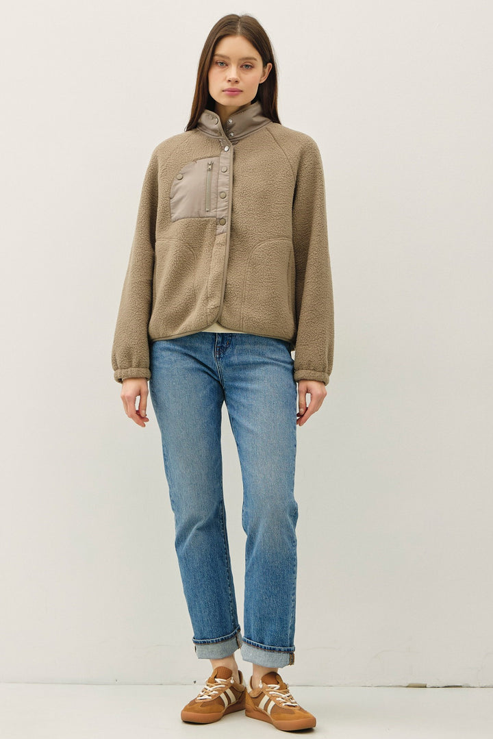 Button Down Fleece Vest
