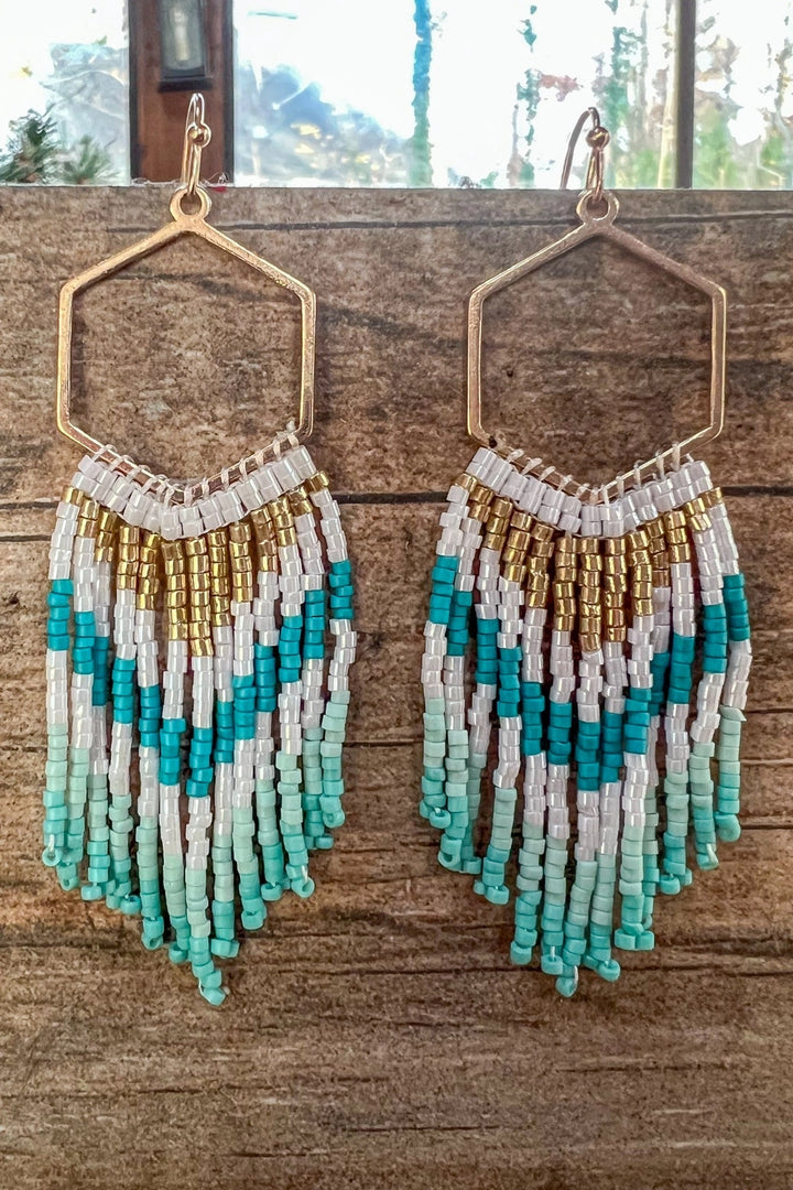 Calypso Beaded Tassel Earring