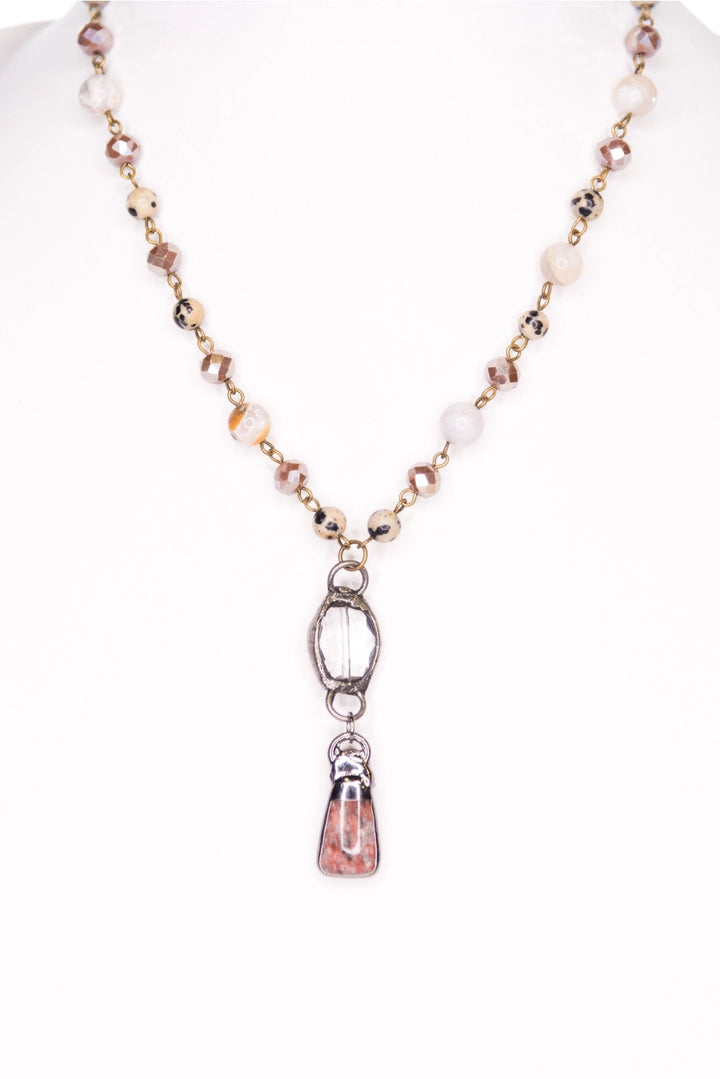 Pica Necklace - Bamboo Agate