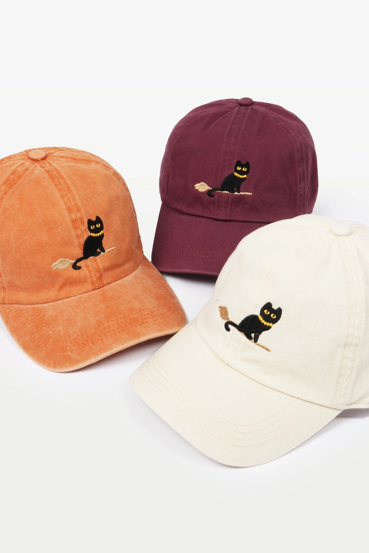 Witchy Cat Baseball Hat