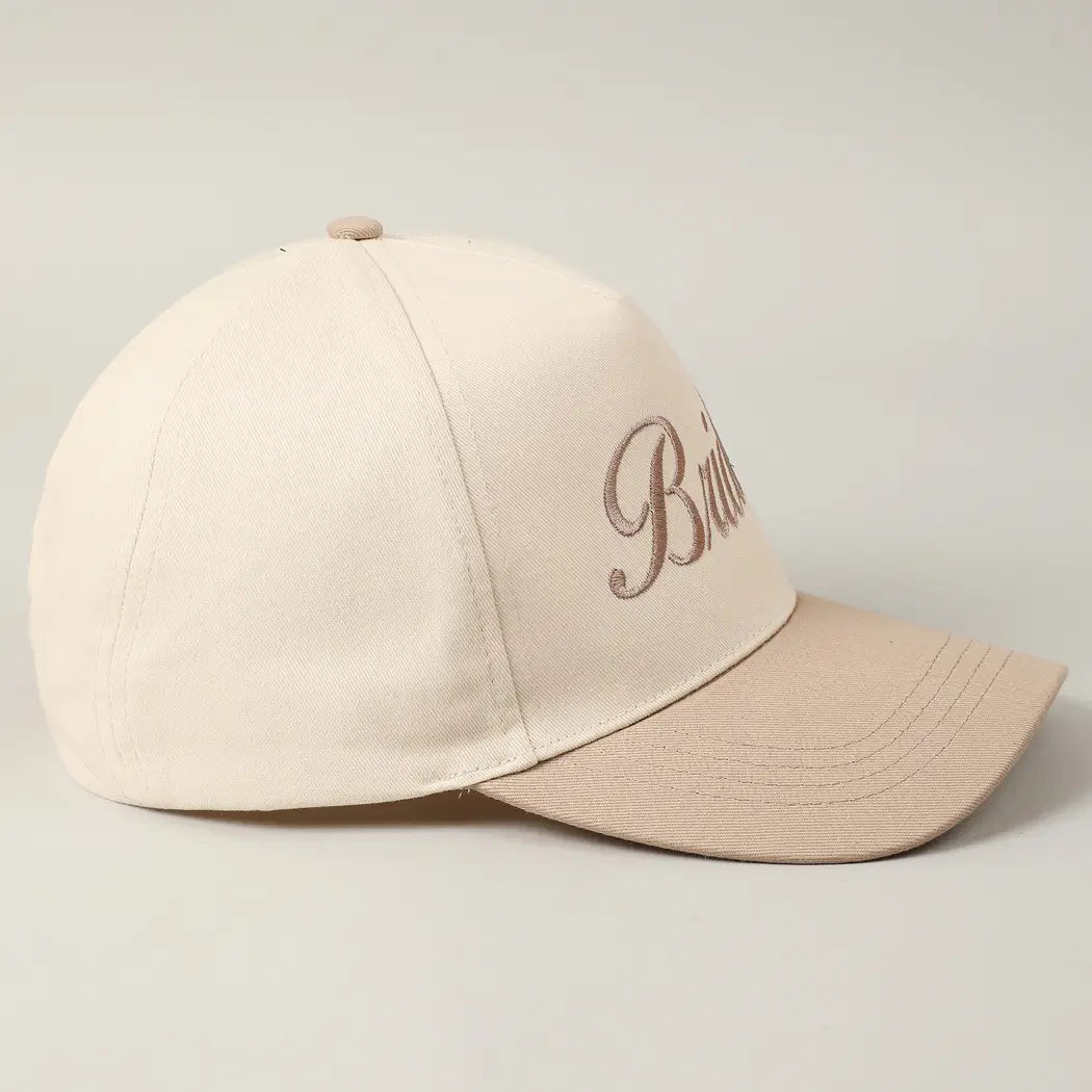 'Bride' Embroidered Ball Cap