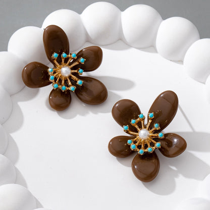 Vintage Resin Flower
