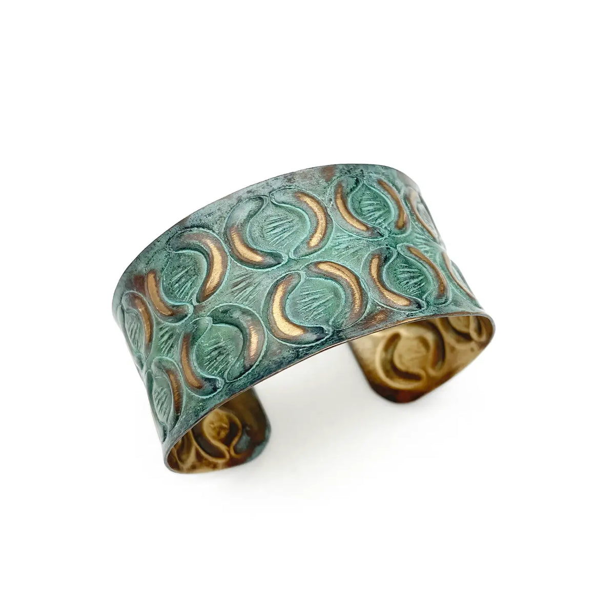 Anju Copper Patina Cuffs