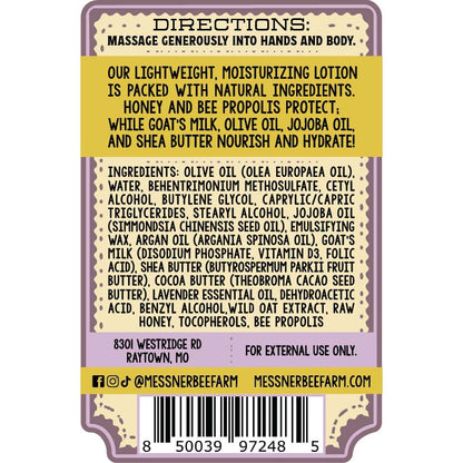 Lavender Oatmeal - Milk and Honey Lotion 2oz