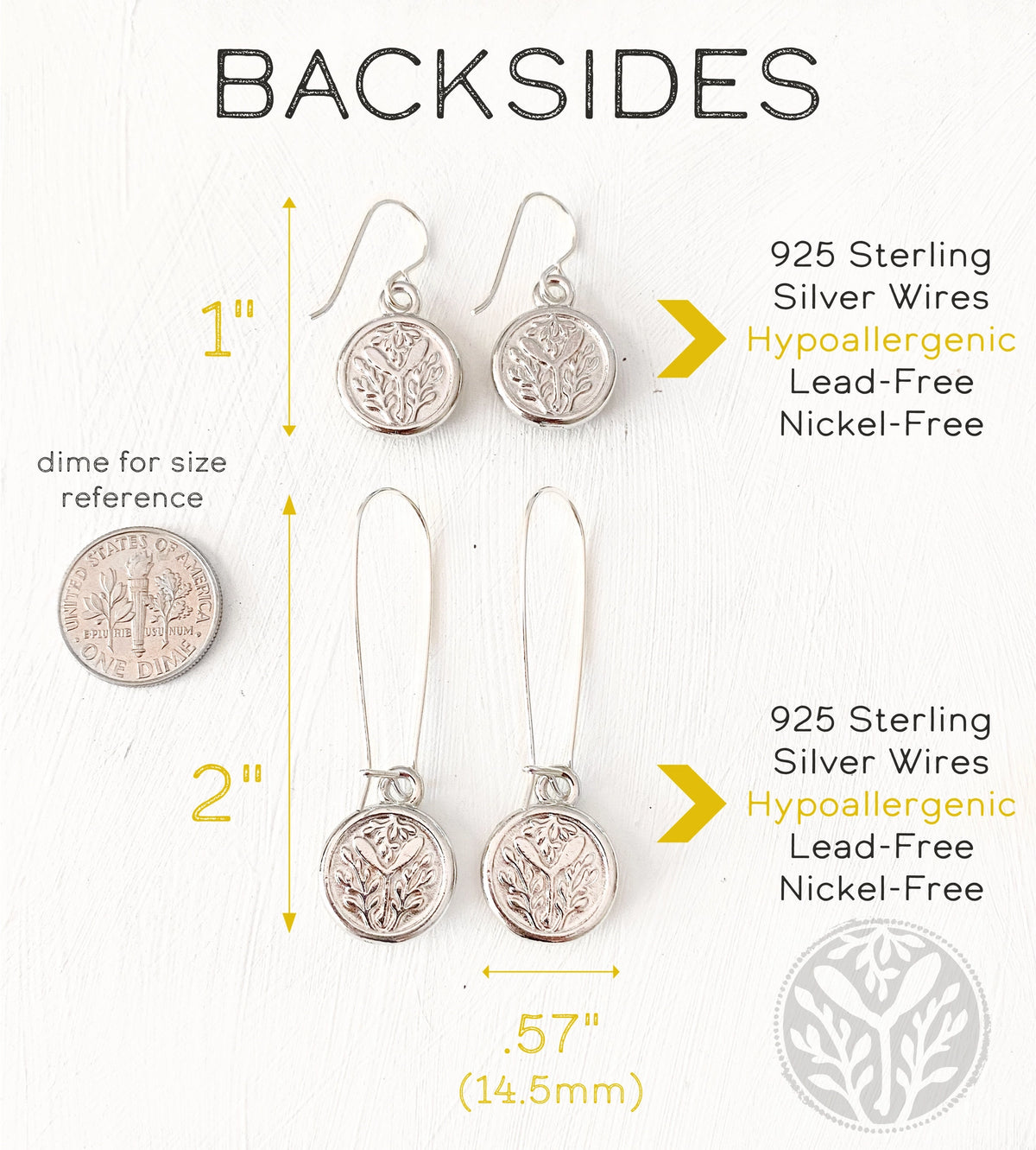 Seed & Sky Hedgehog Earrings