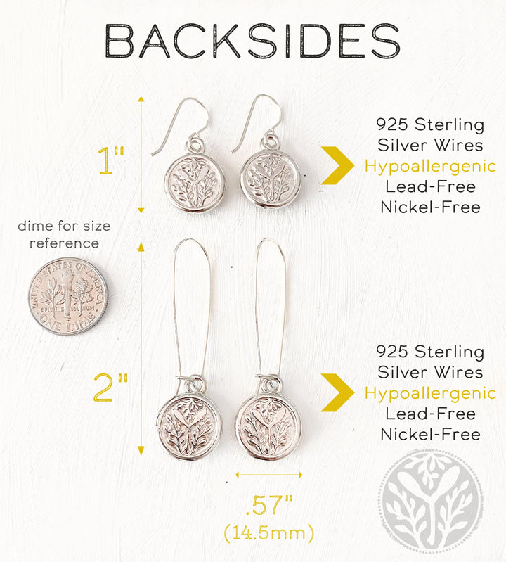 Seed & Sky 'Water Lilies' Earrings
