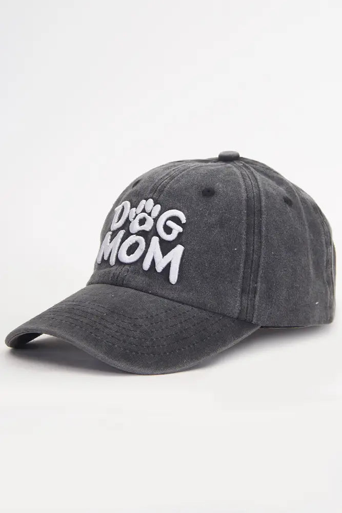 'Dog Mom' Vintage Ball Cap