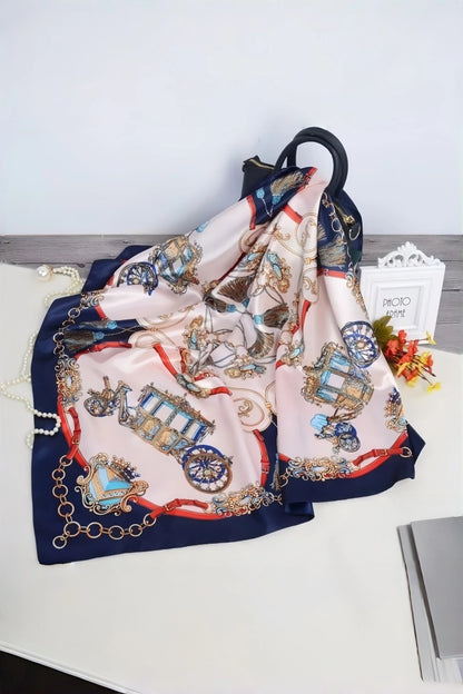 Regal Carriage Silk Scarf