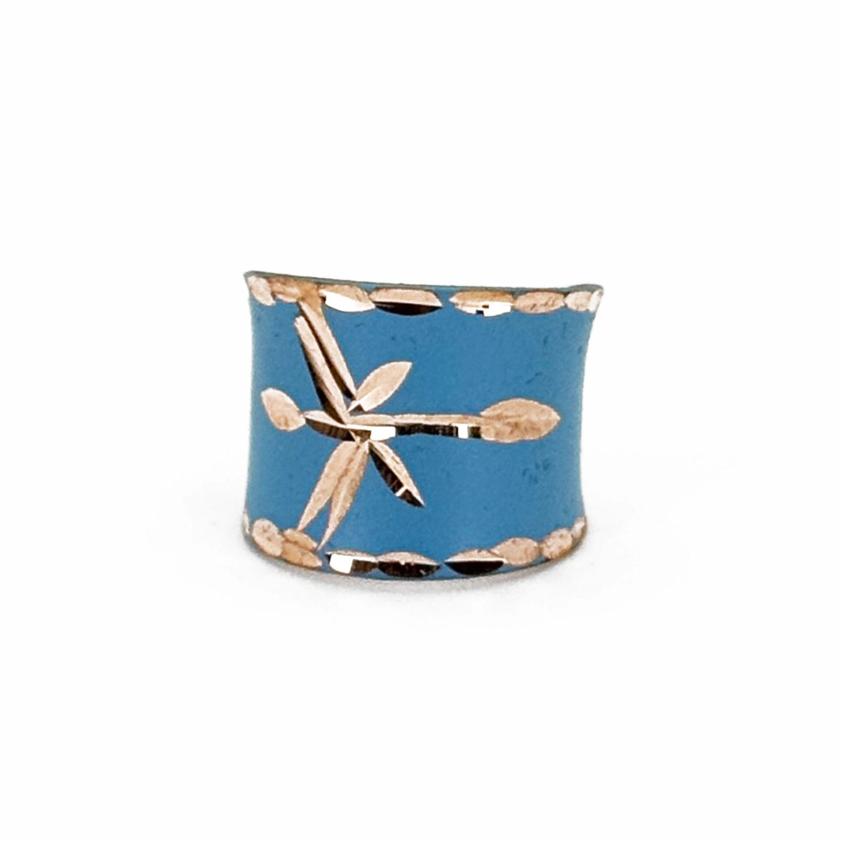 Anju New Copper Patina Cuff Ring