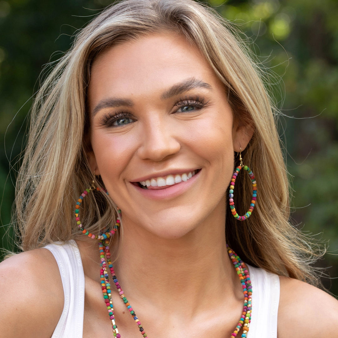 Aasha Large Hoop Earrings