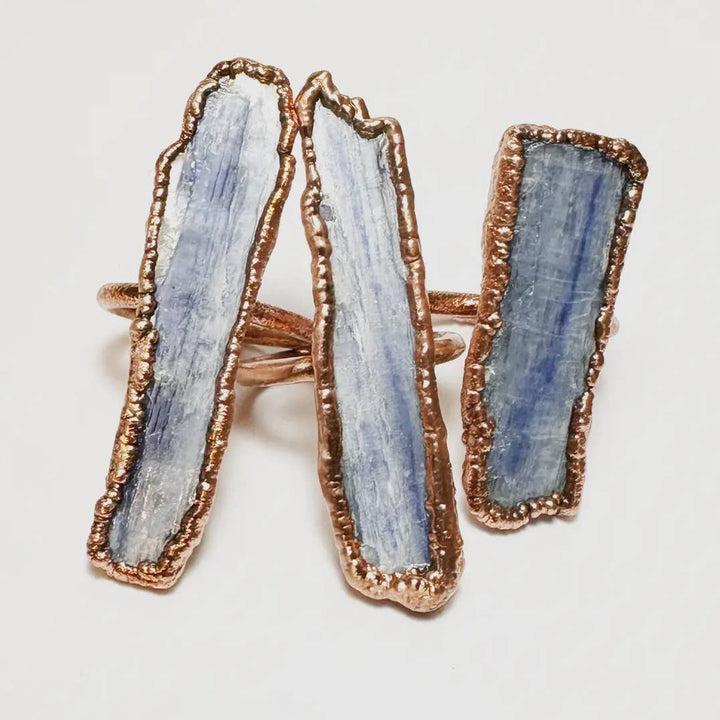 Blue Kyanite Blade Ring