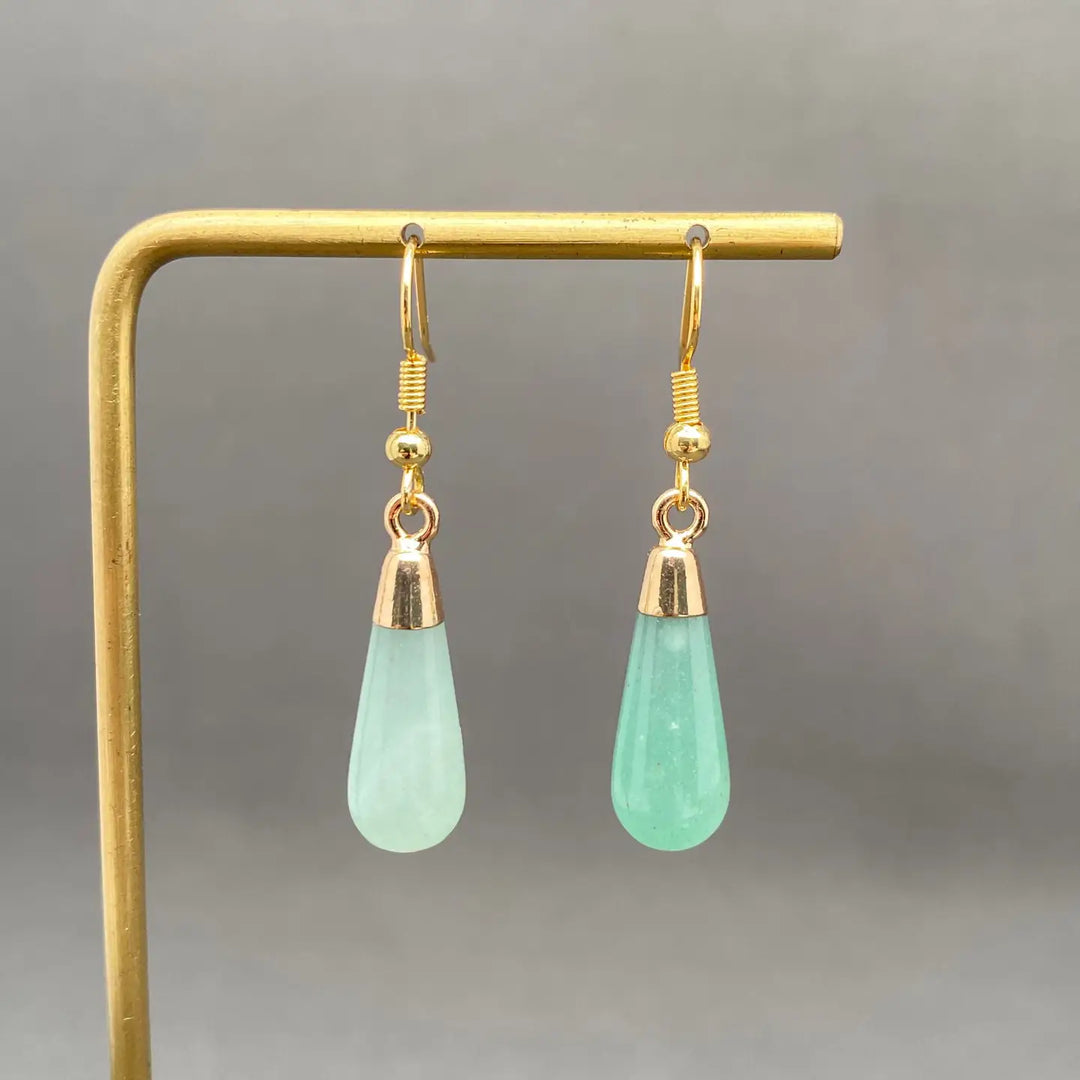 Drop Shape Stone Dangle