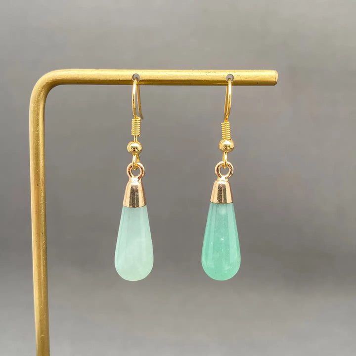 Drop Shape Stone Dangle