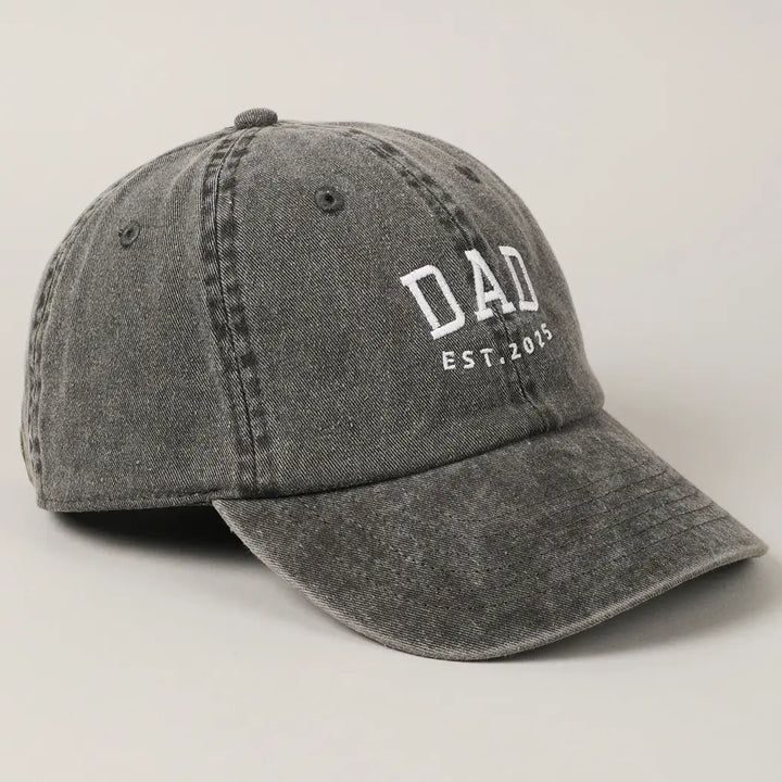 'DAD' Embroidered Baseball Cap