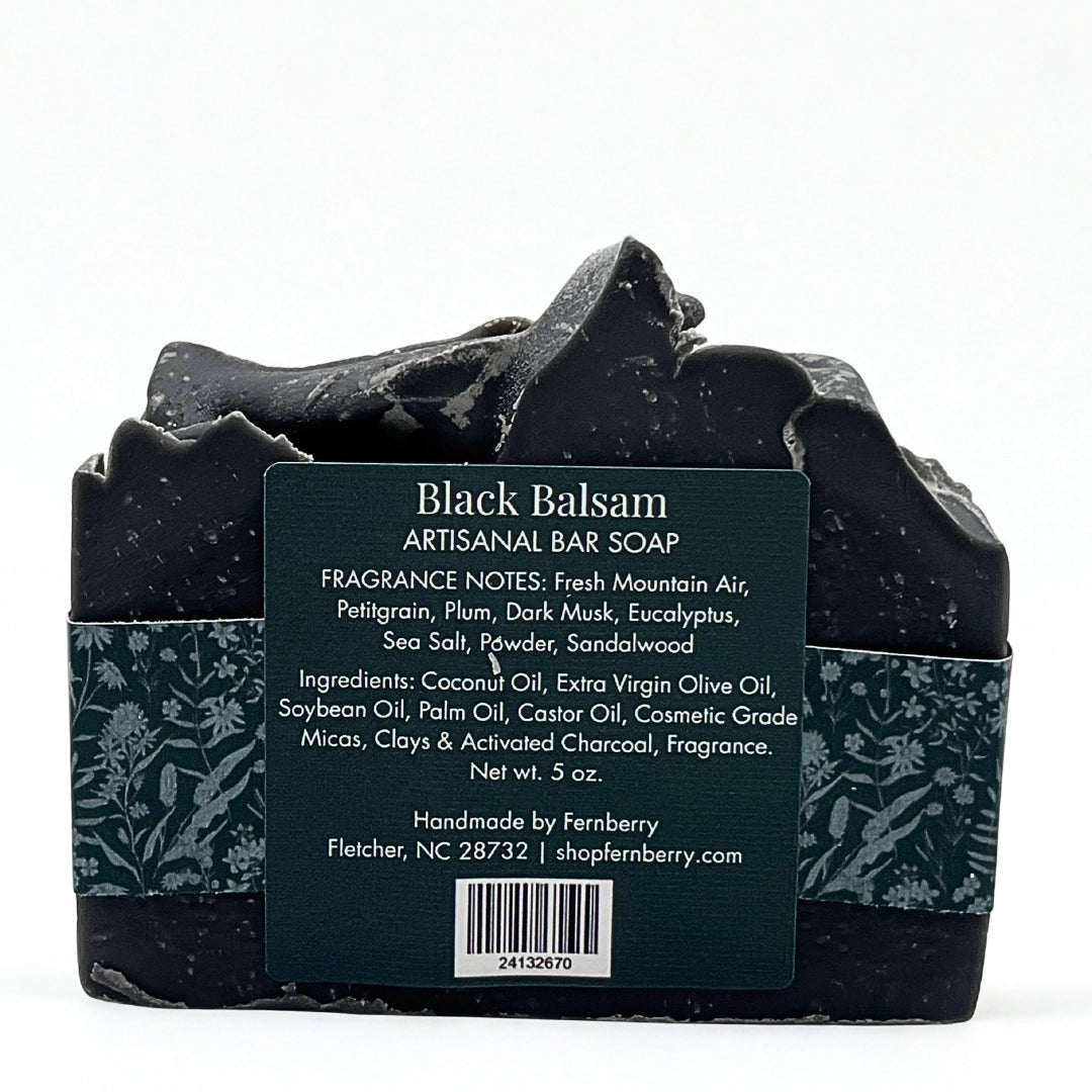 Black Balsam - Artisanal Bar Soap