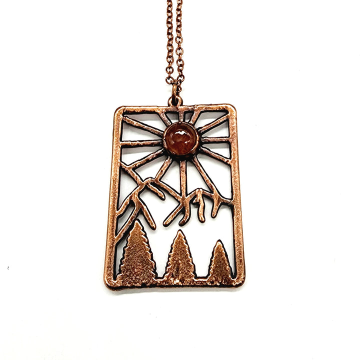 Sunstone Mountain Vista Necklace