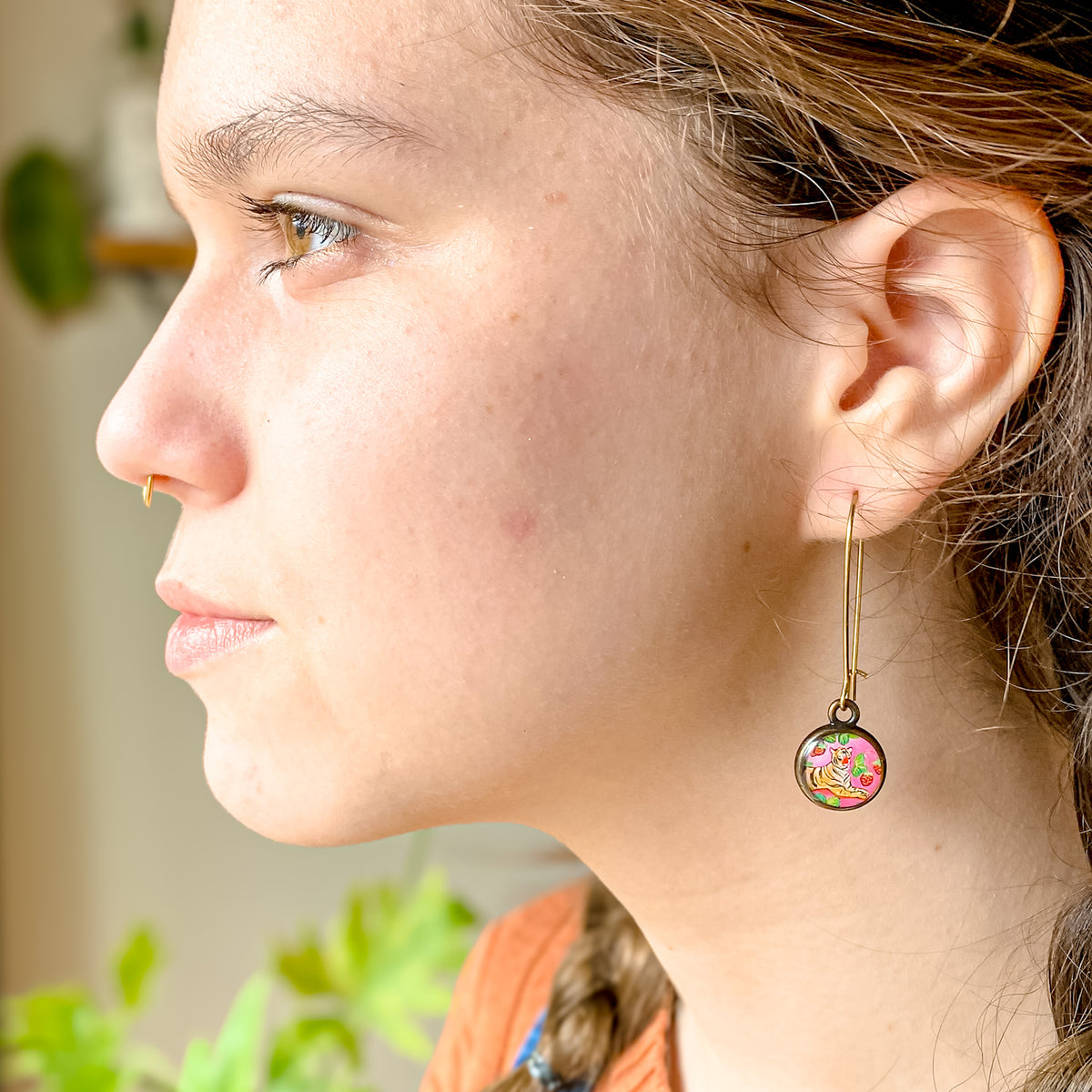 Seed & Sky 'Tiger' Earrings