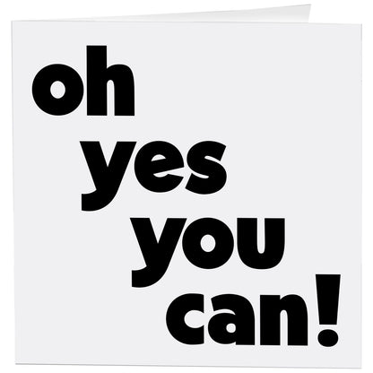 Quotable Greeting Card - B&W