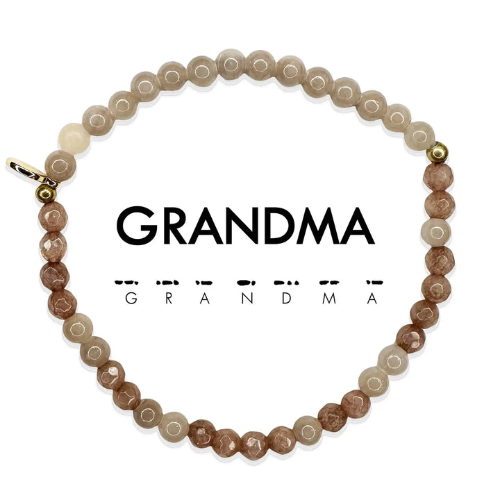 Morse Code Bracelet - GRANDMA